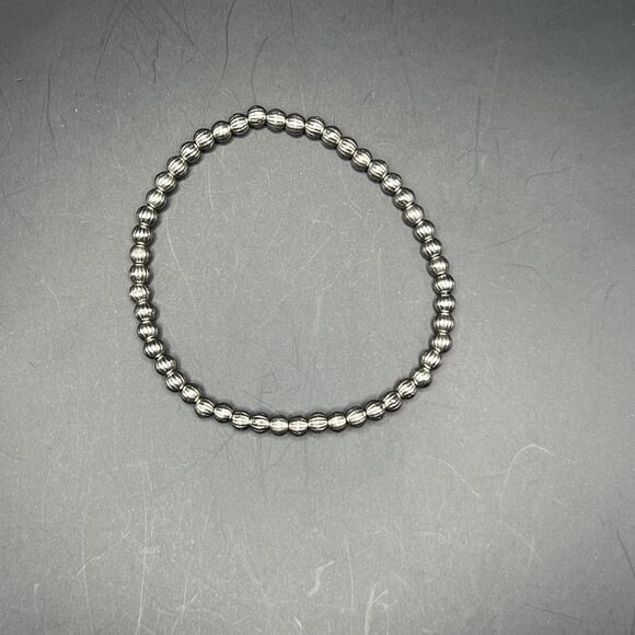 Bracelet Silver Stretch Bangle Multi Layering Blue Boho Western Turquoise - Picture 7 of 10